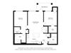 Oaks Landing_2 Bedroom - 2D-ADA